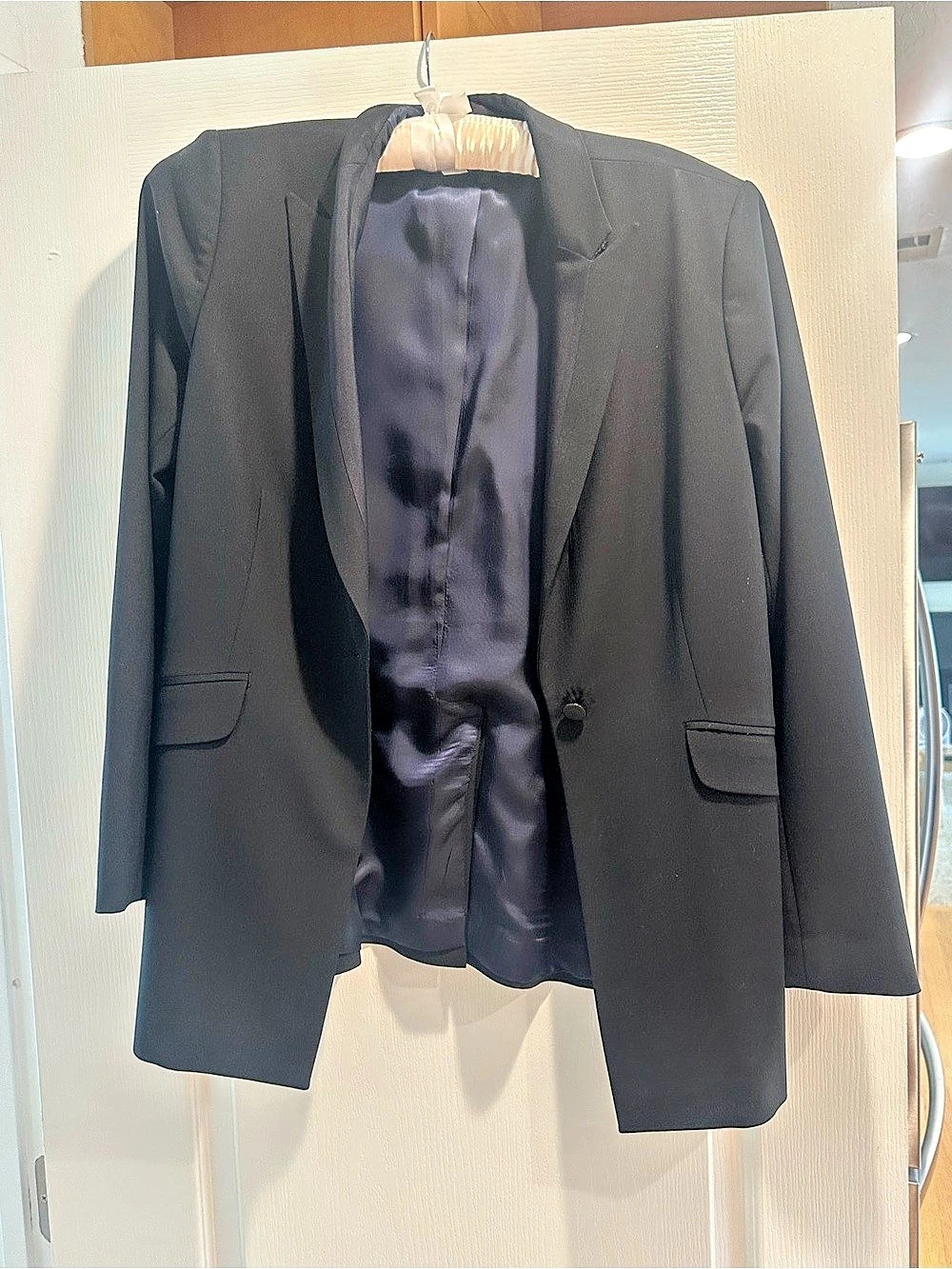 Rag & Bone Wool Blend Blazer in Black Size 10 Like New